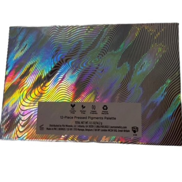 Pur Festival 2.0, 12 Piece Pressed Pigment Eyeshadow Palette New! - Picture 6 of 7
